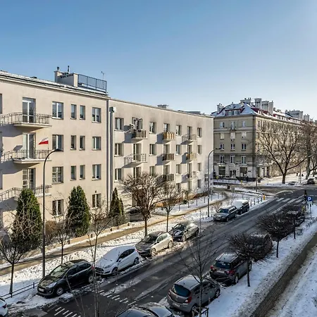 Apartmán Mokotow - Workspace, Parks & Trams Nearby - By Rentujemy Varšava